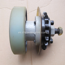 Conjunto de conducción con rodillo de 141 mm / 158 mm para escaleras mecánicas de Hitachi